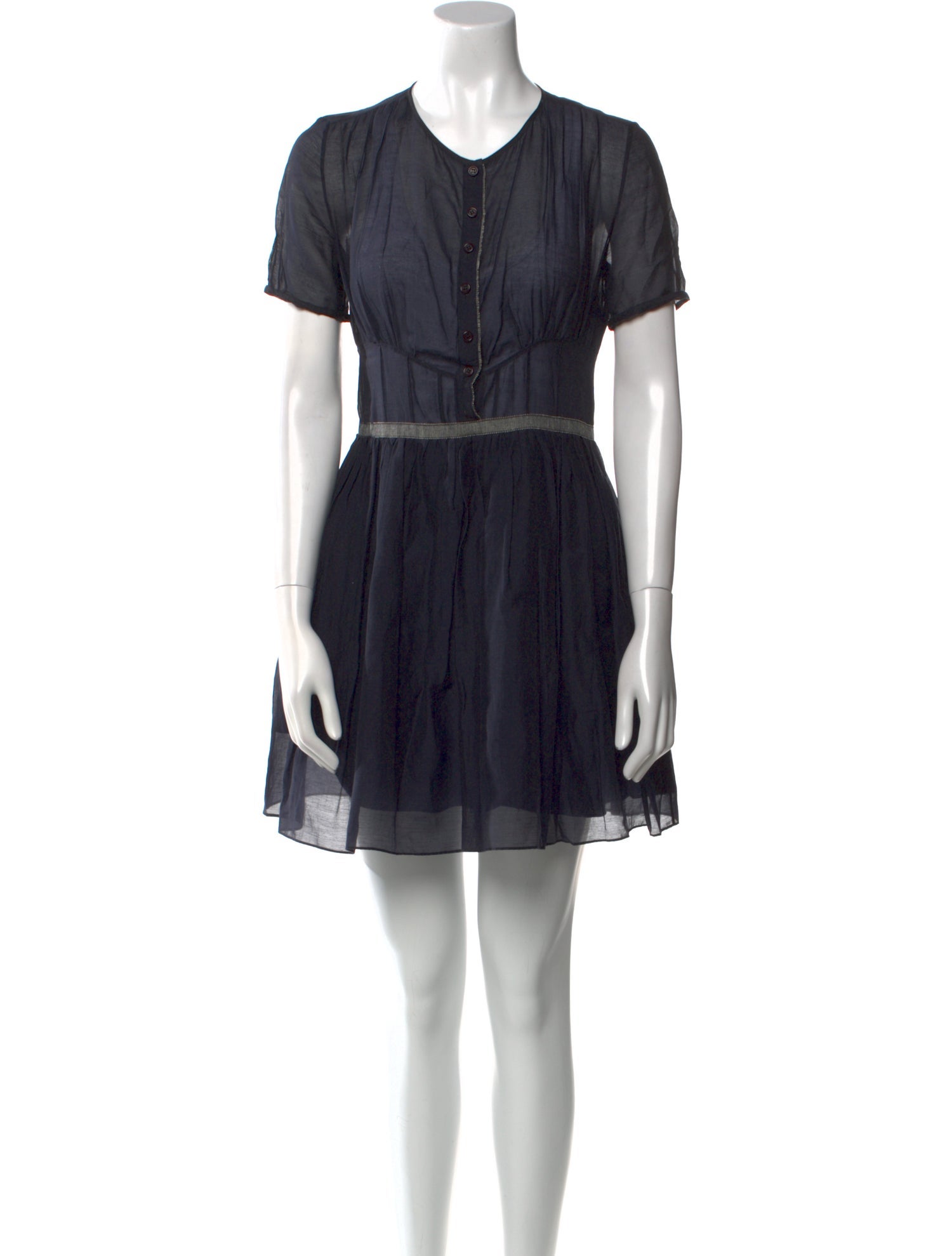 Proenza Schouler Crew Neck Mini Dress