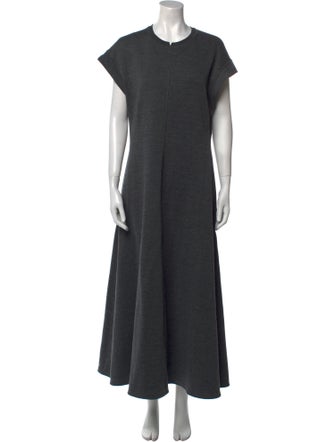 Proenza Schouler White Label Crew Neck Long Dress