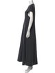 Proenza Schouler White Label Crew Neck Long Dress