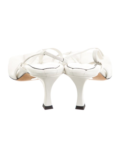 Proenza Schouler Leather Slingback Sandals