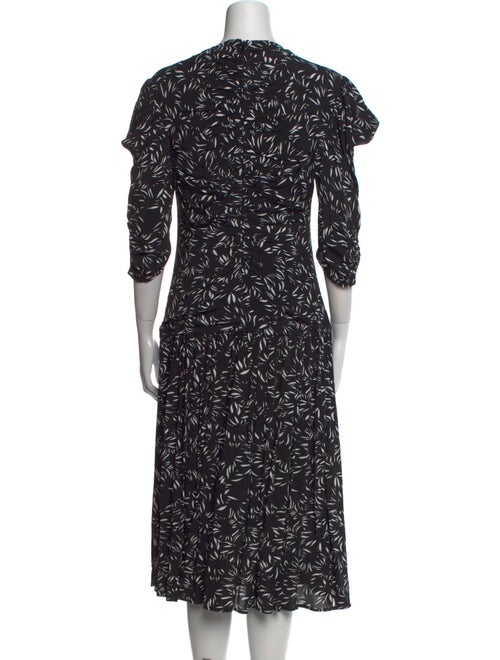 Proenza Schouler Printed Midi Length Dress
