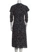 Proenza Schouler Printed Midi Length Dress