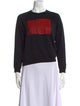 Proenza Schouler Graphic Print Crew Neck Sweatshirt