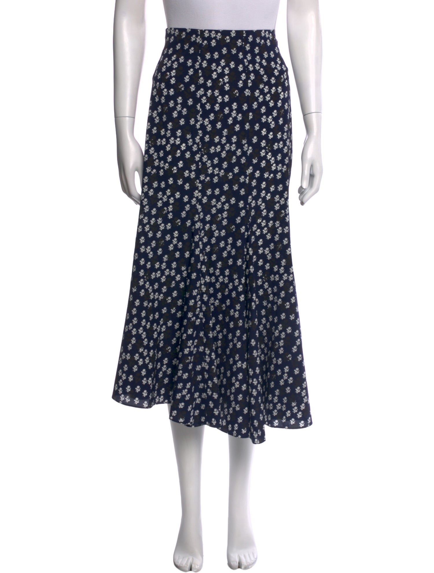 Proenza Schouler Printed Midi Length Skirt