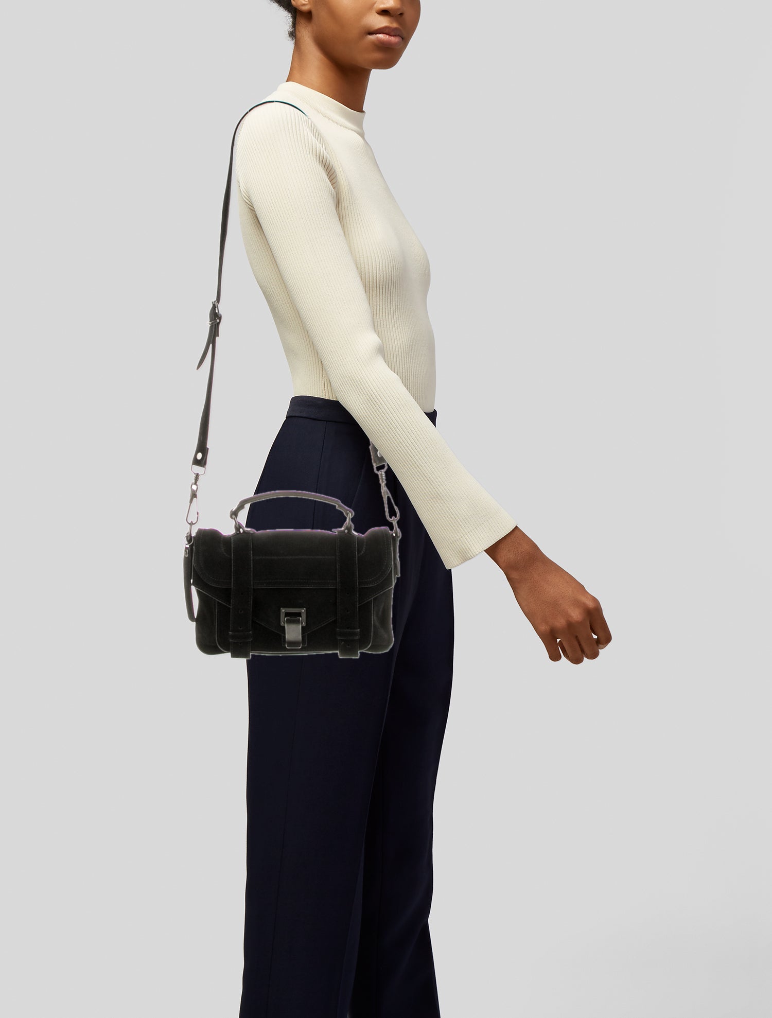 Proenza Schouler Suede Shoulder Bag