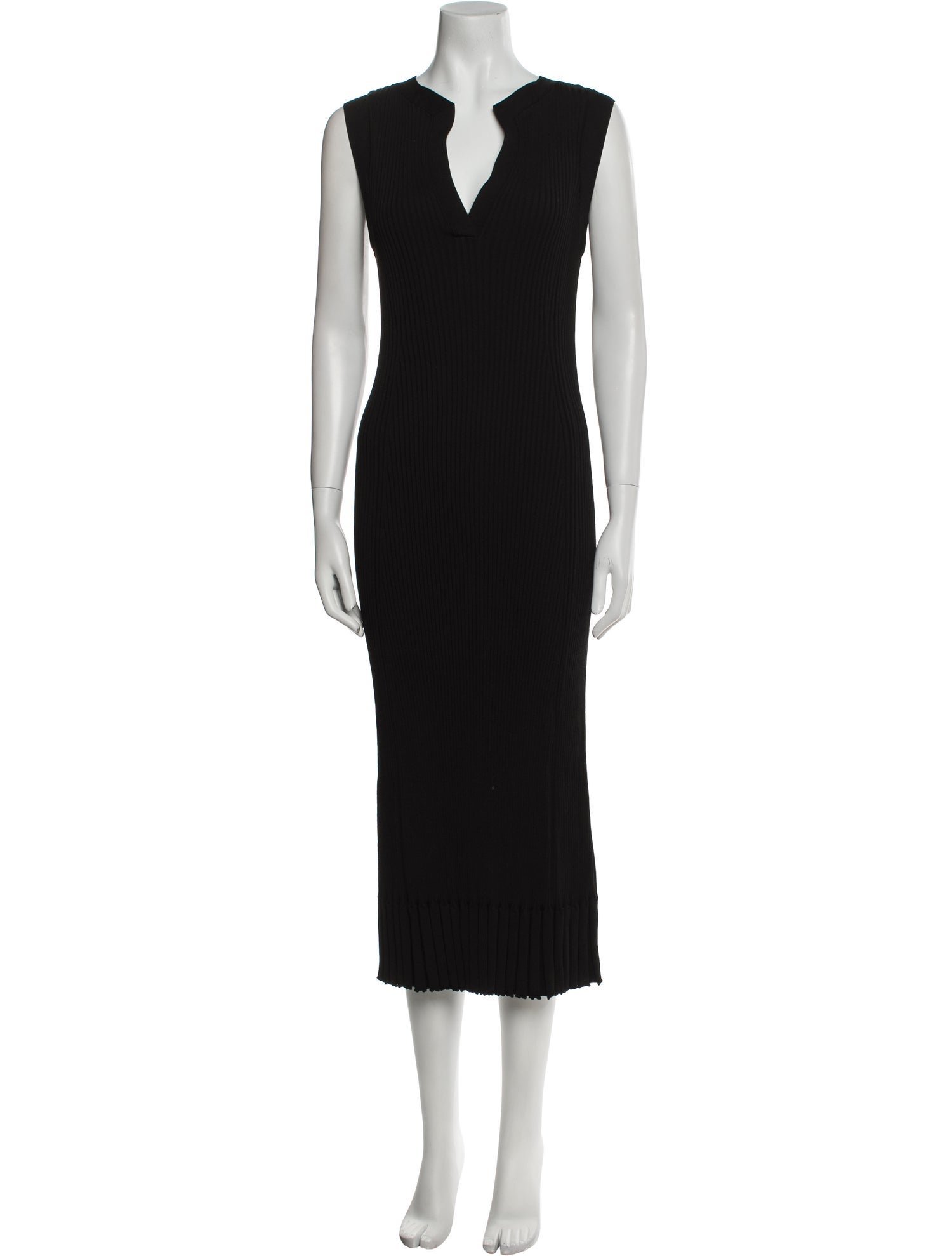 Proenza Schouler V-Neck Long Dress