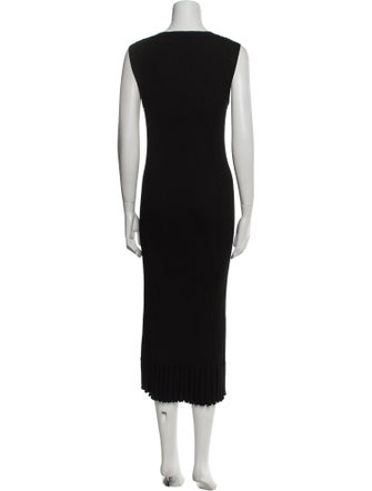 Proenza Schouler V-Neck Long Dress