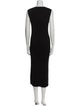 Proenza Schouler V-Neck Long Dress