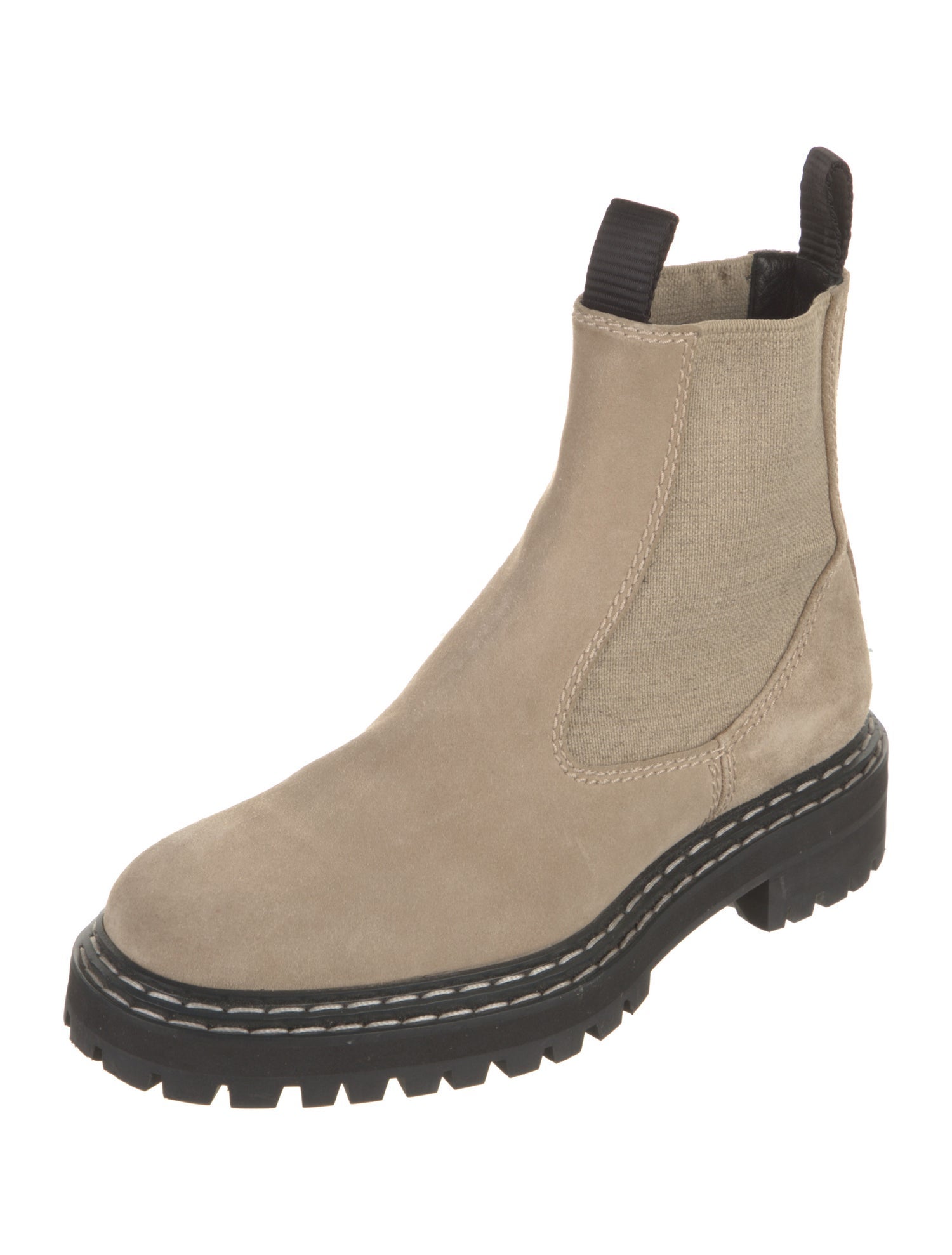 Proenza Schouler Suede Chelsea Boots