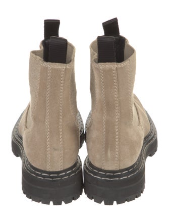 Proenza Schouler Suede Chelsea Boots