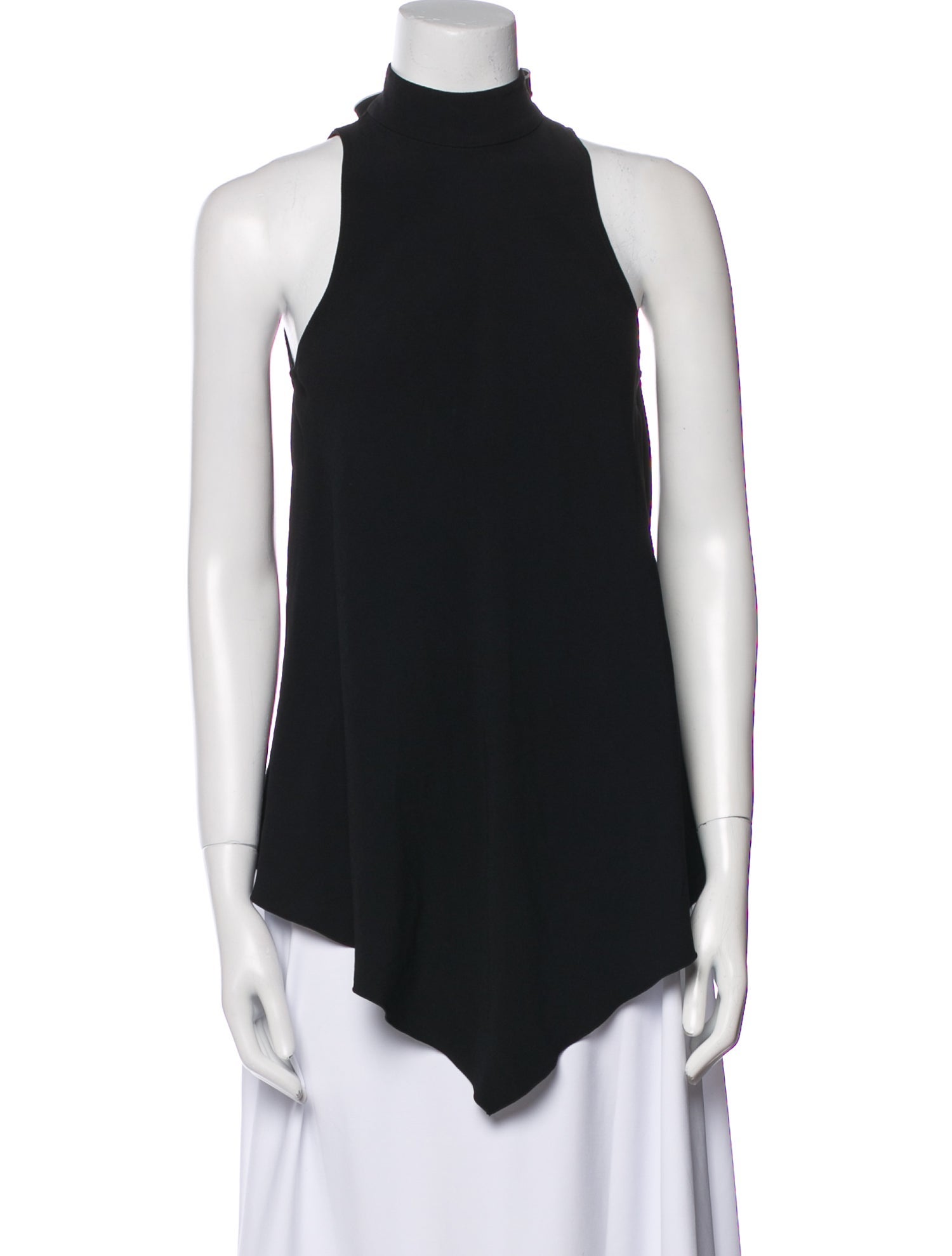 Proenza Schouler Mock Neck Sleeveless Tunic