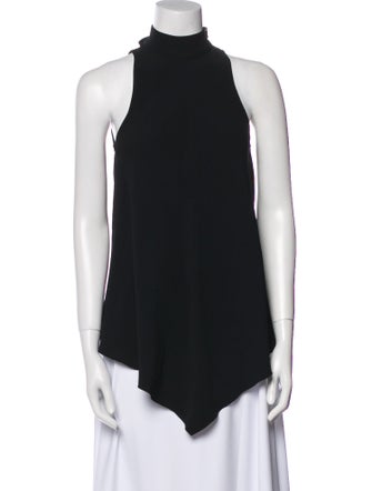 Proenza Schouler Mock Neck Sleeveless Tunic