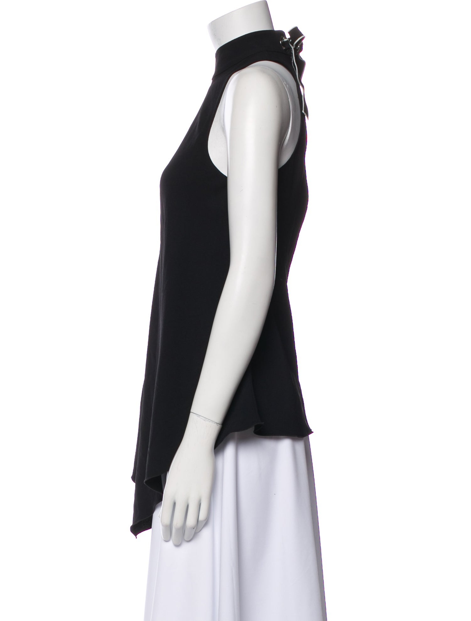 Proenza Schouler Mock Neck Sleeveless Tunic