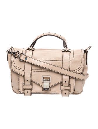 Proenza Schouler Leather Top Handle Bag