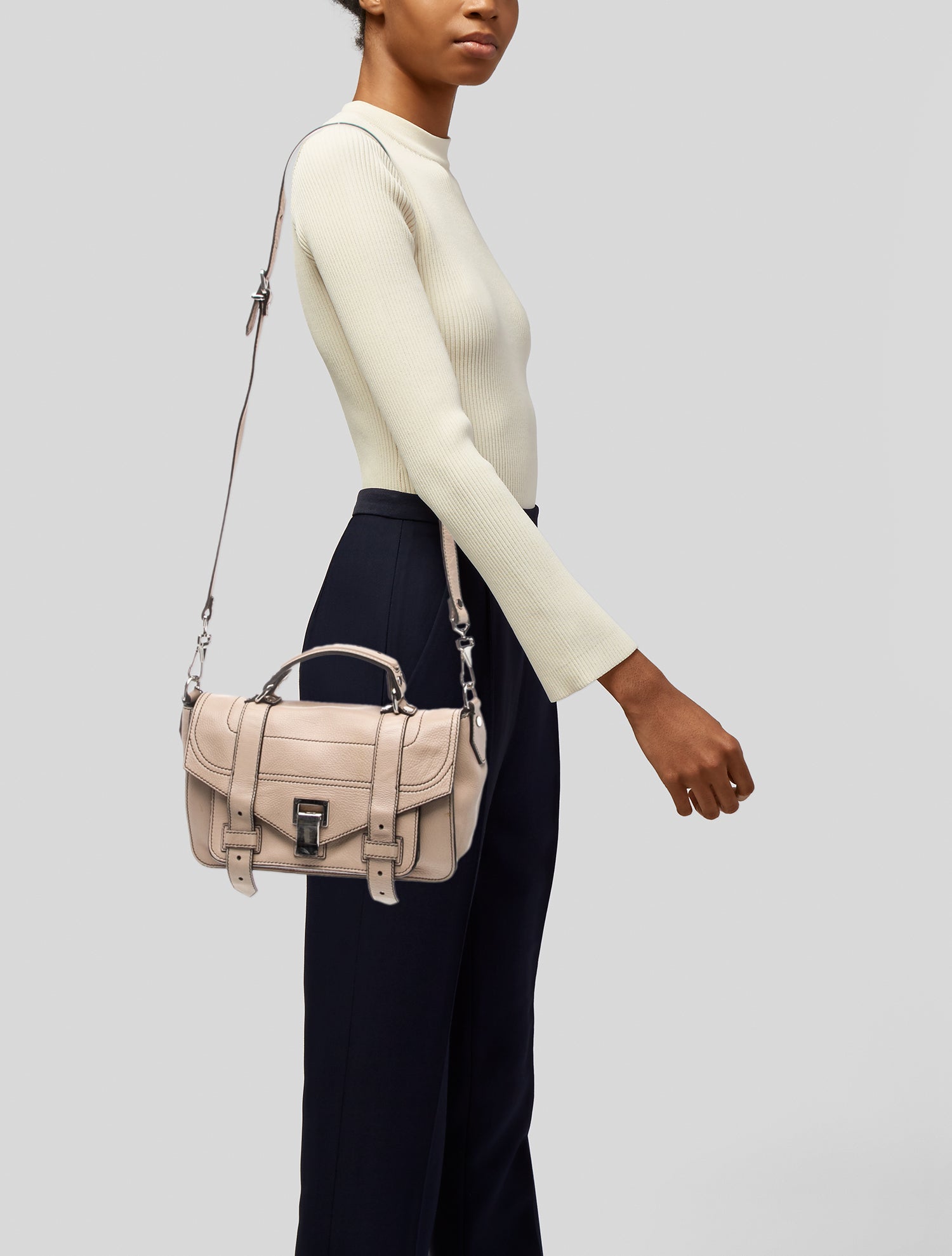 Proenza Schouler Leather Top Handle Bag