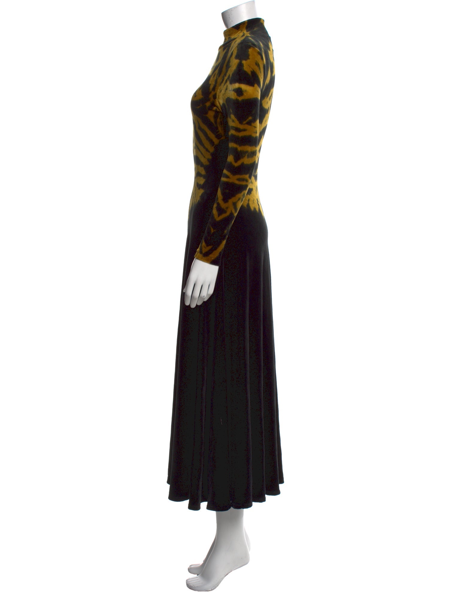 Proenza Schouler Animal Print Long Dress