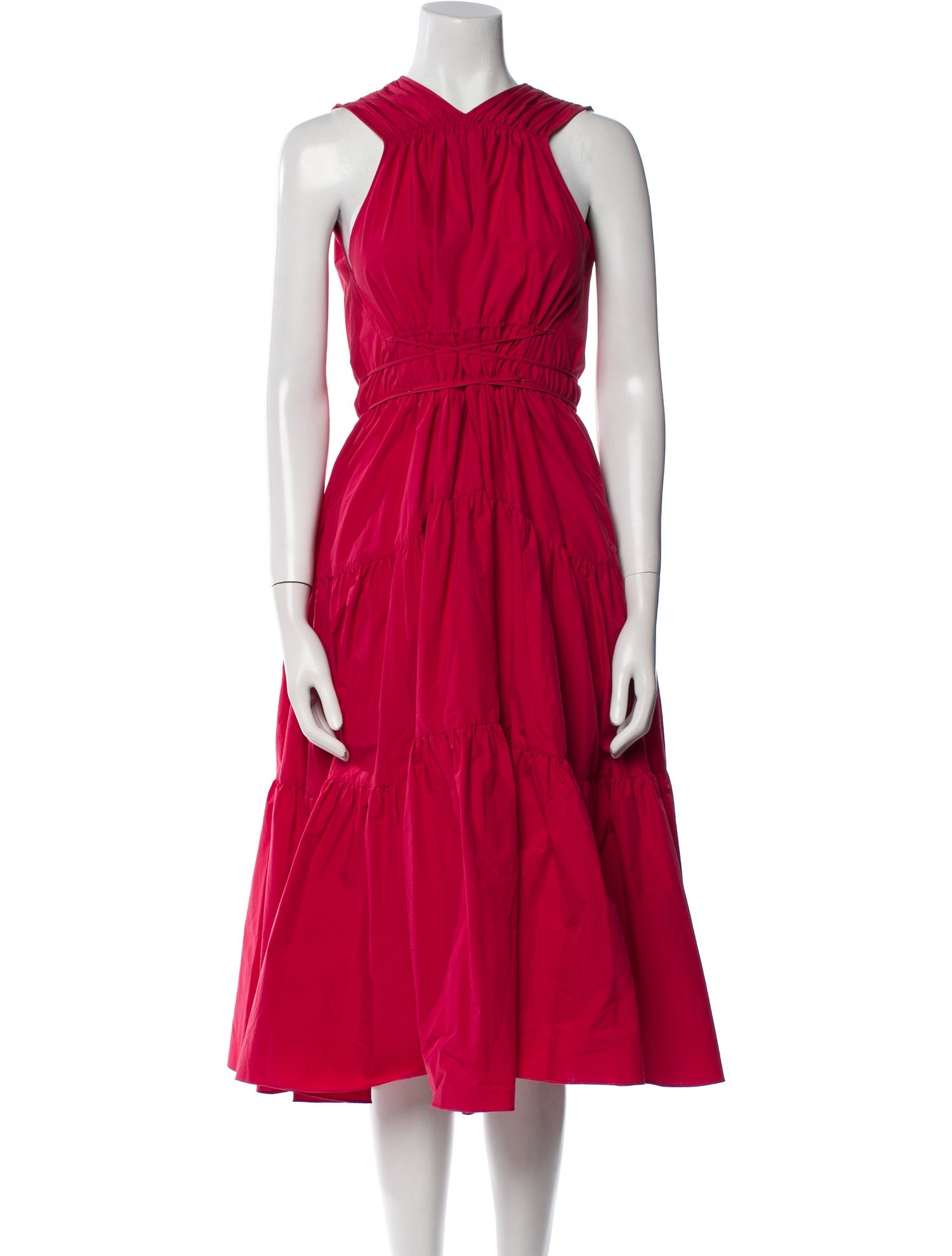 Proenza Schouler Halterneck Midi Length Dress