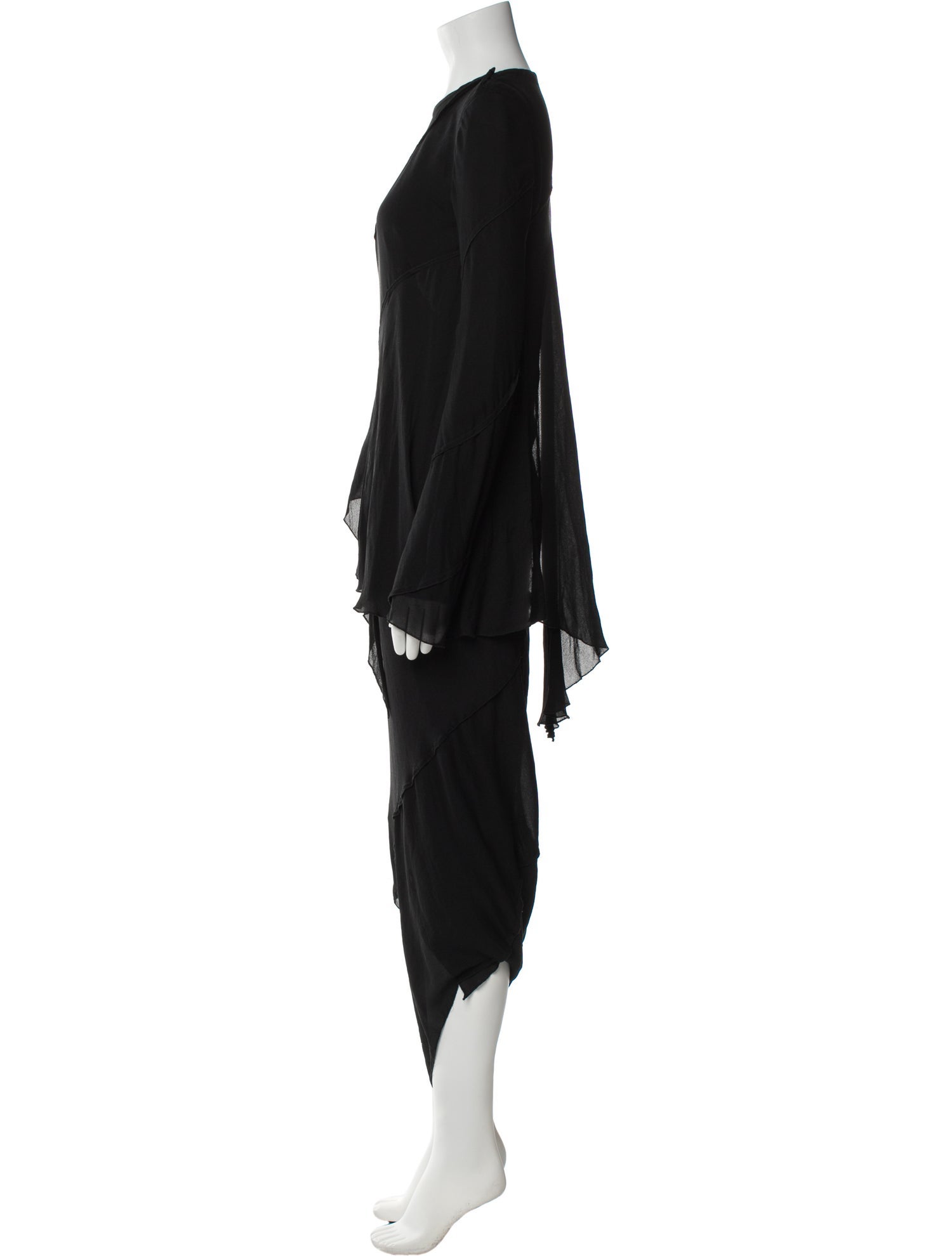 Proenza Schouler Silk Long Dress