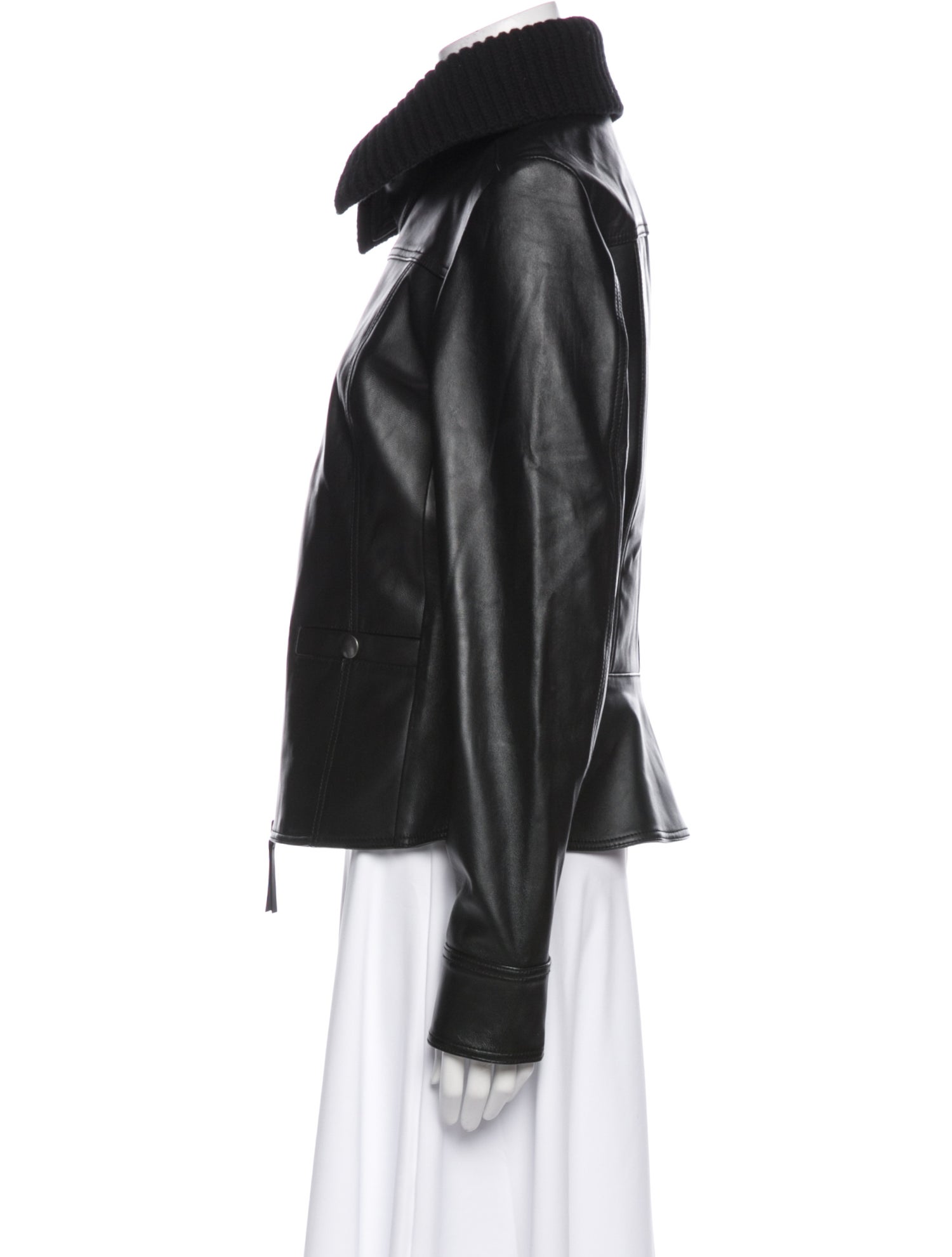 Proenza Schouler Lamb Leather Biker Jacket