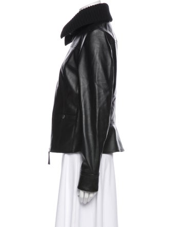 Proenza Schouler Lamb Leather Biker Jacket