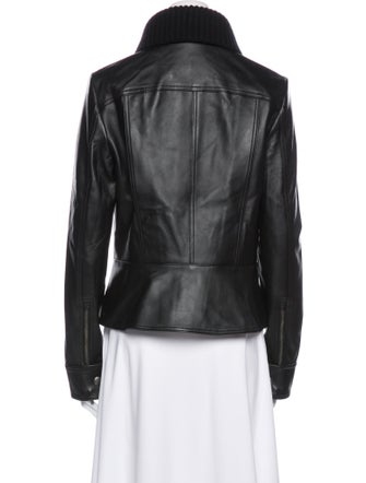 Proenza Schouler Lamb Leather Biker Jacket