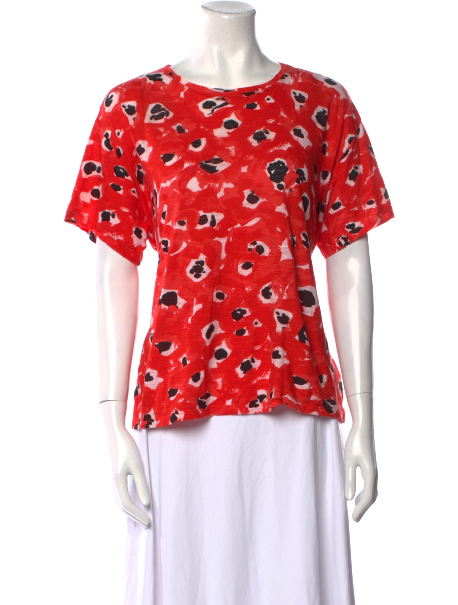 Proenza Schouler Printed Crew Neck T-Shirt