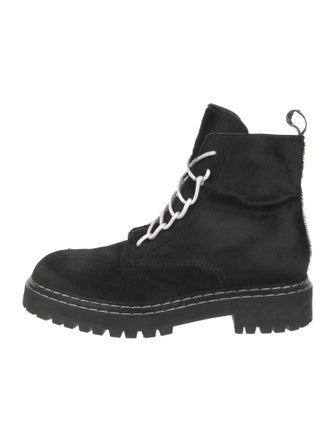 Proenza Schouler Leather Combat Boots