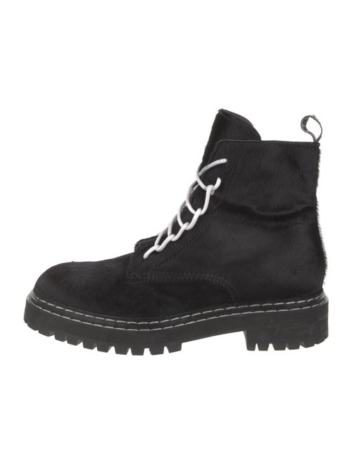 Proenza Schouler Leather Combat Boots
