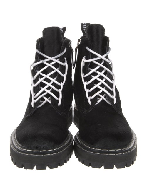 Proenza Schouler Leather Combat Boots