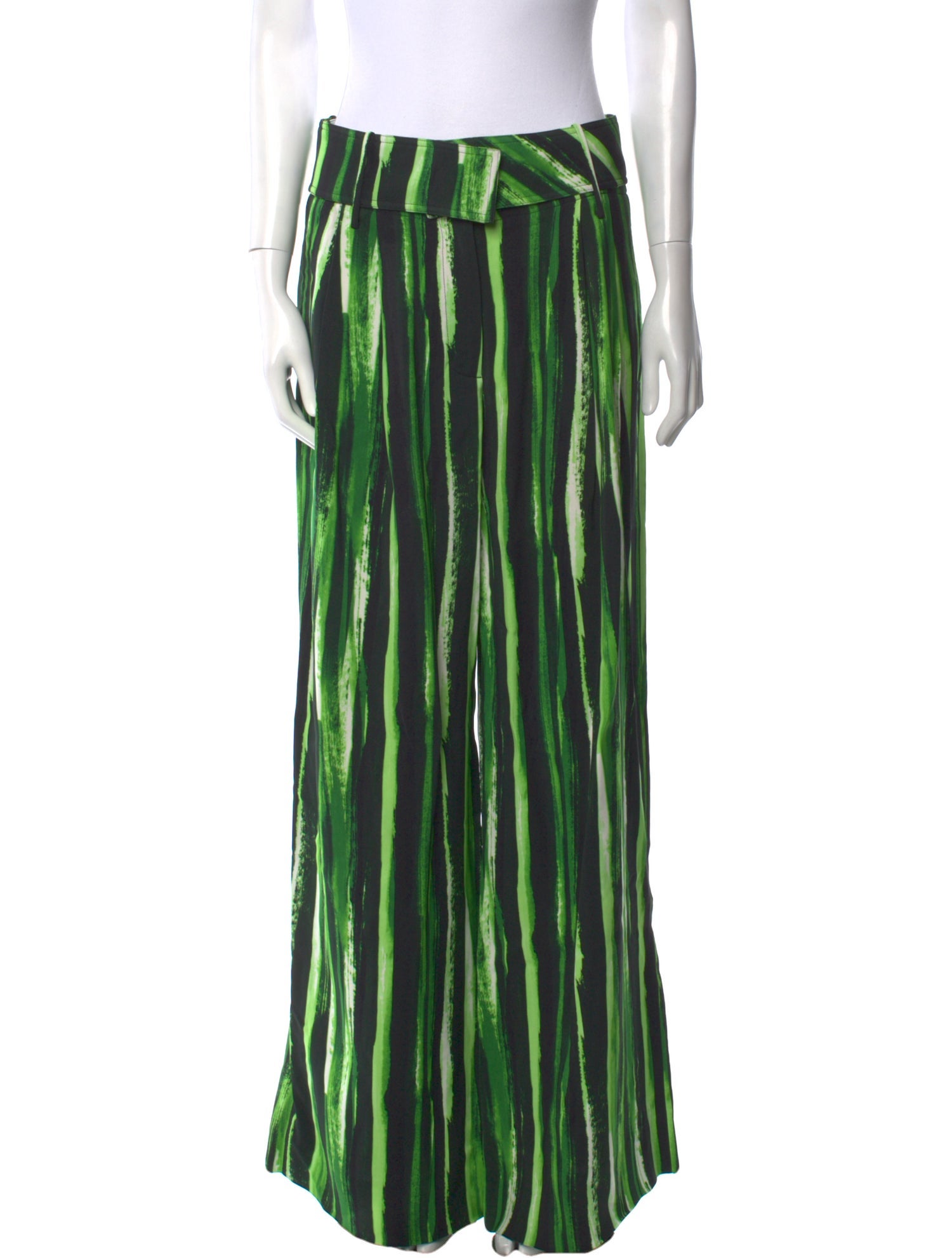 Proenza Schouler Striped Wide Leg Pants