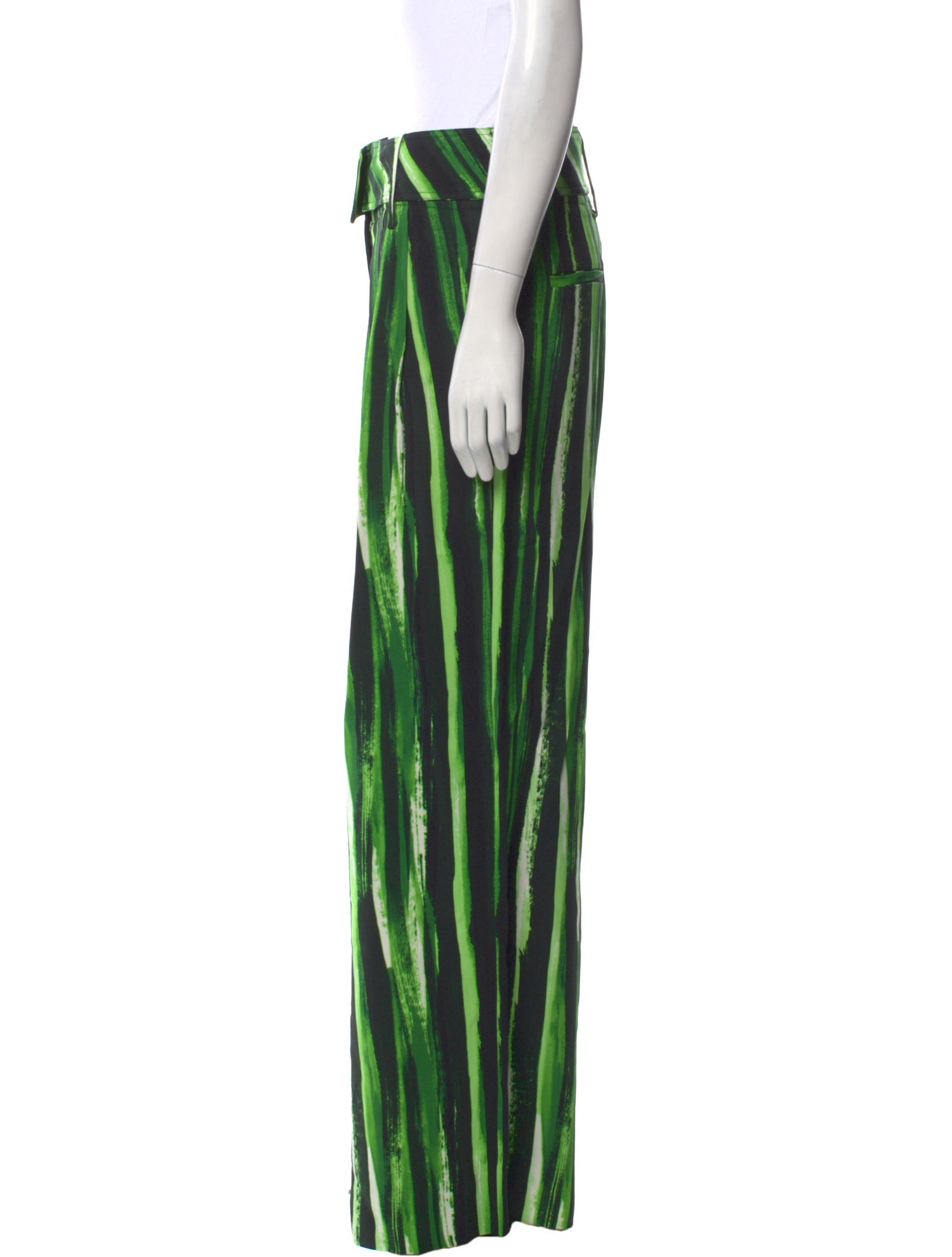 Proenza Schouler Striped Wide Leg Pants