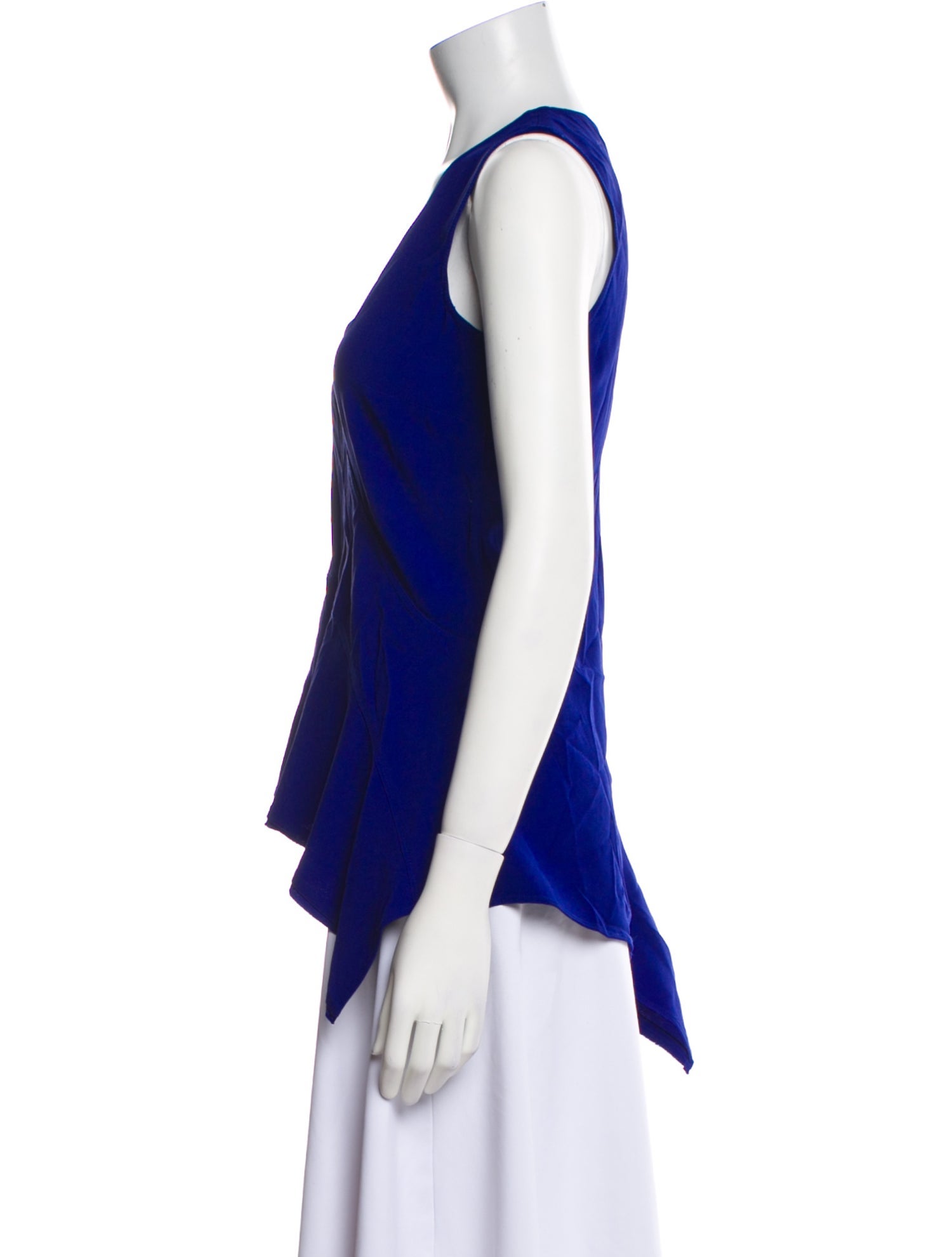 Proenza Schouler V-Neck Sleeveless Blouse