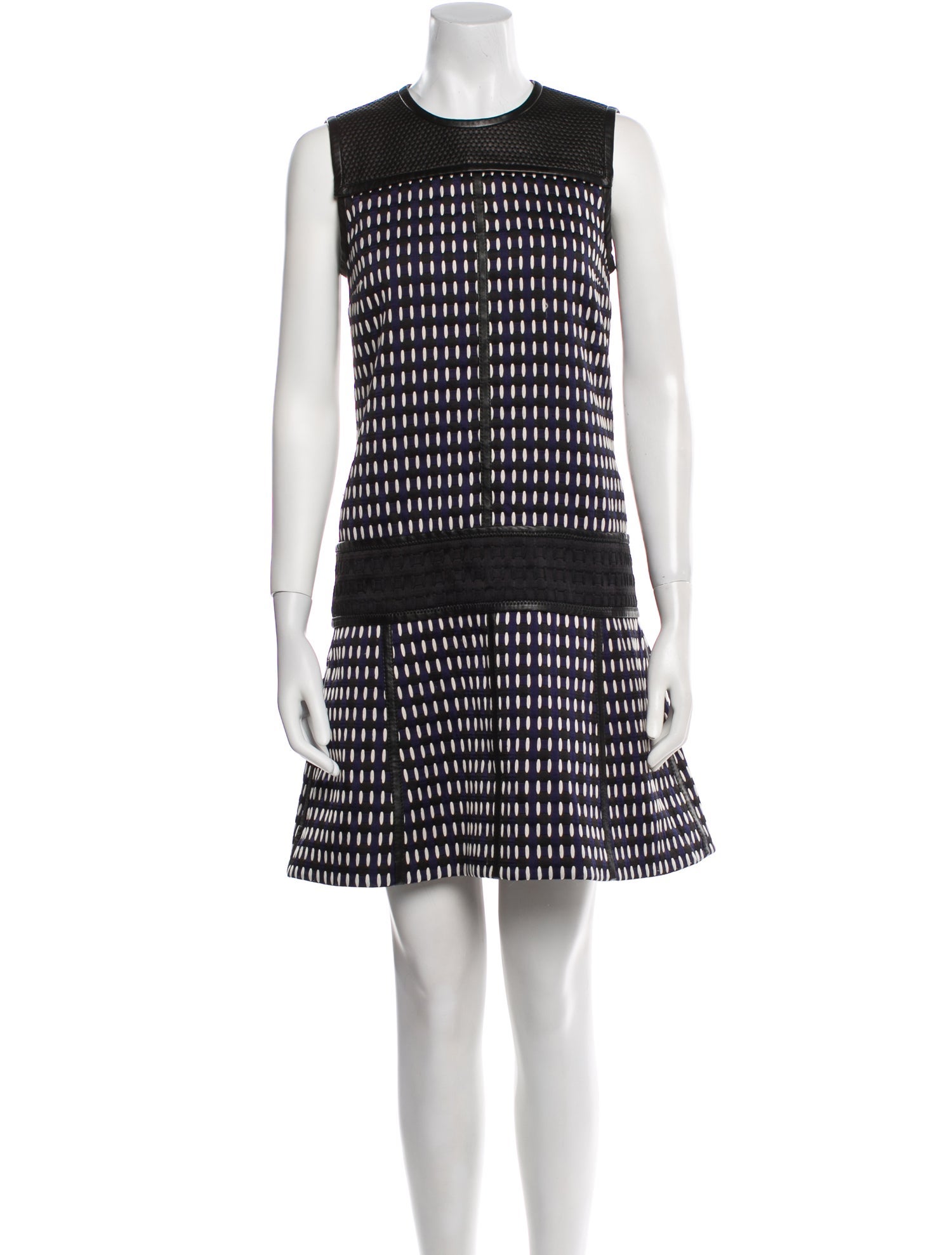 Proenza Schouler Polka Dot Print Mini Dress