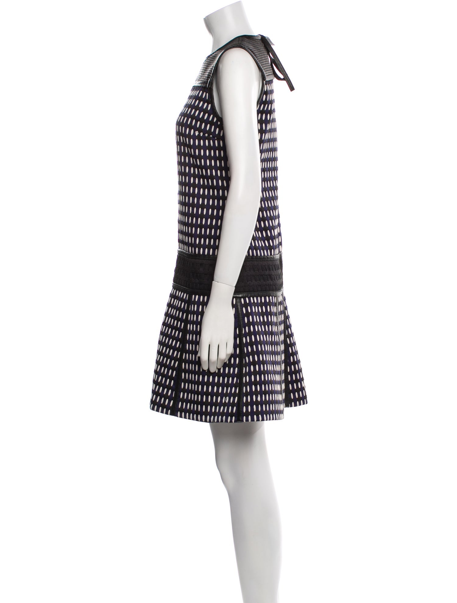 Proenza Schouler Polka Dot Print Mini Dress