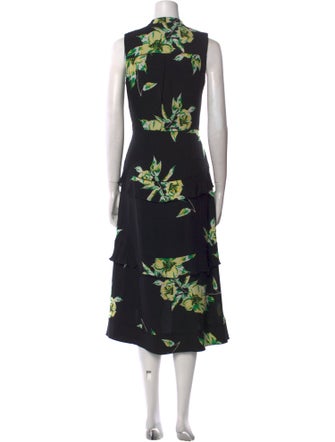 Proenza Schouler Silk Midi Length Dress