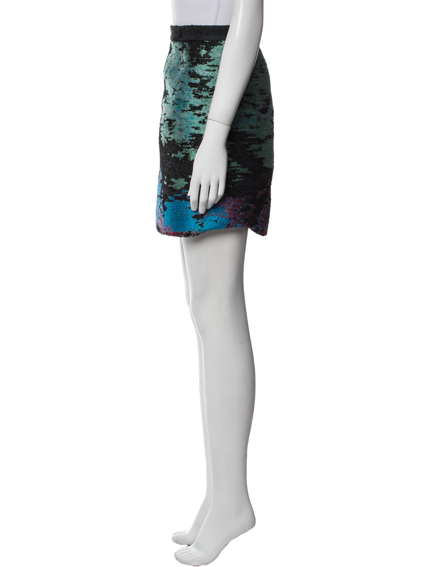 Proenza Schouler Printed Mini Skirt