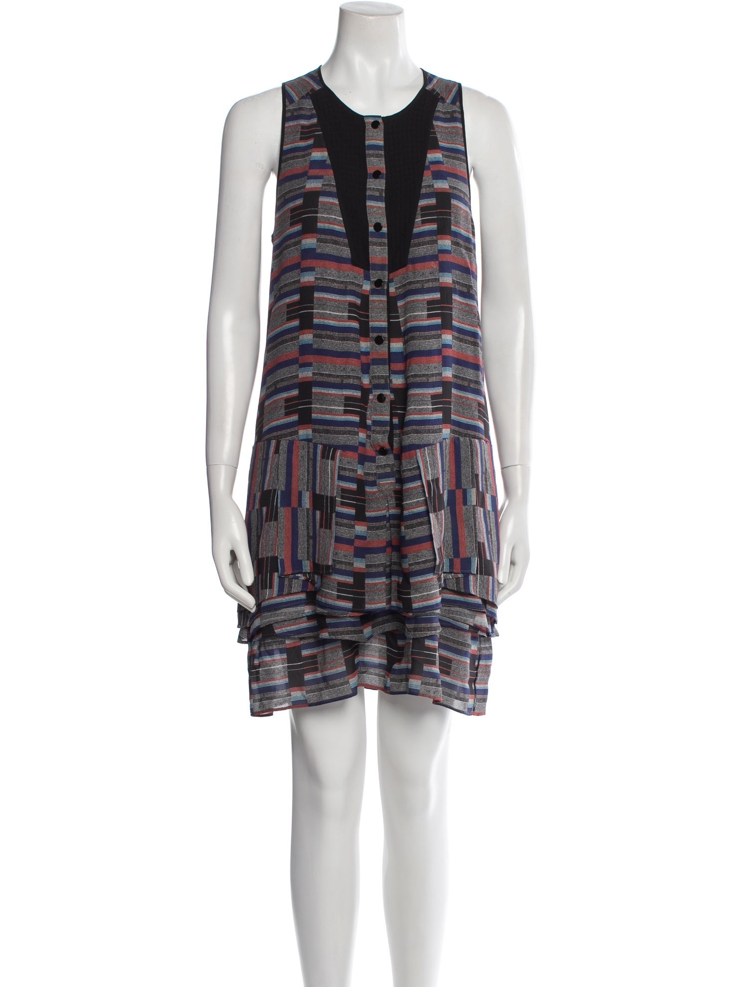 Proenza Schouler Silk Mini Dress