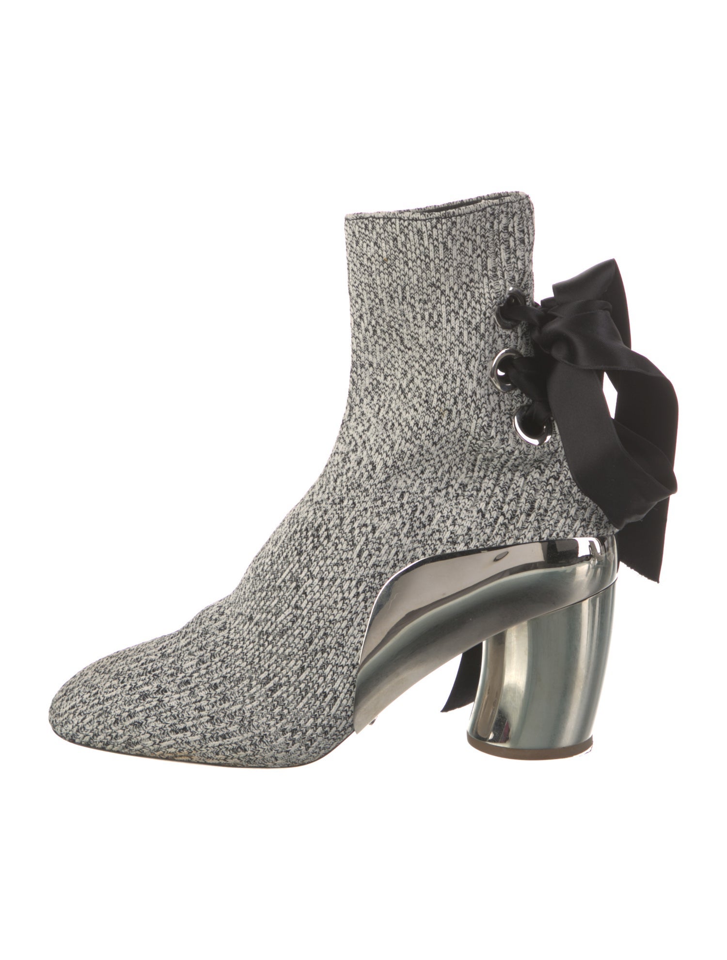 Proenza Schouler Patterned Sock Boots