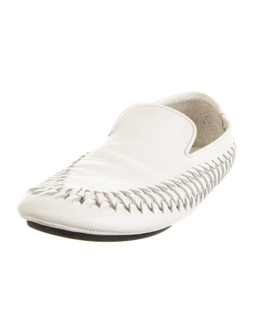 Proenza Schouler Leather Whipstitch Trim Flats