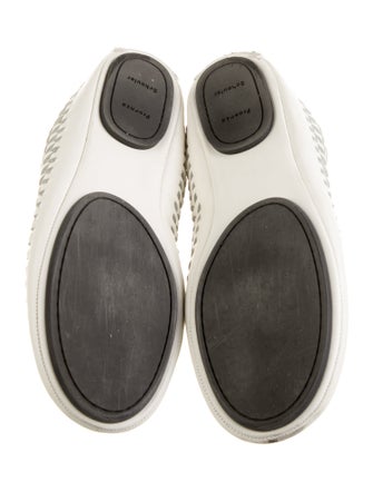 Proenza Schouler Leather Whipstitch Trim Flats