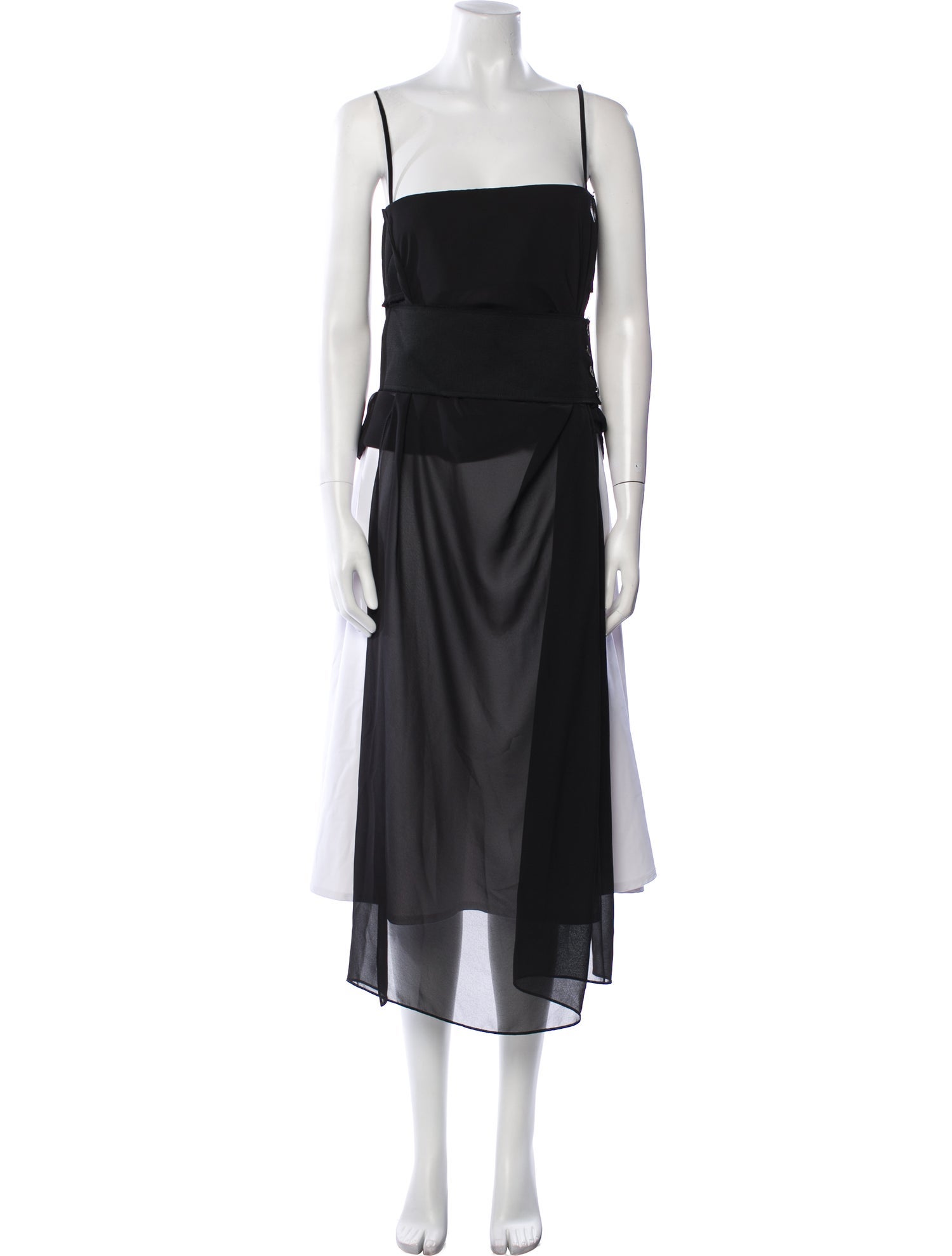 Proenza Schouler Square Neckline Sleeveless Tunic