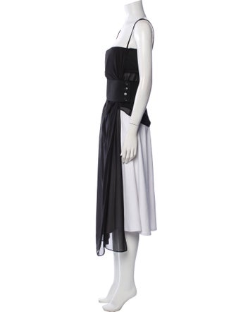 Proenza Schouler Square Neckline Sleeveless Tunic