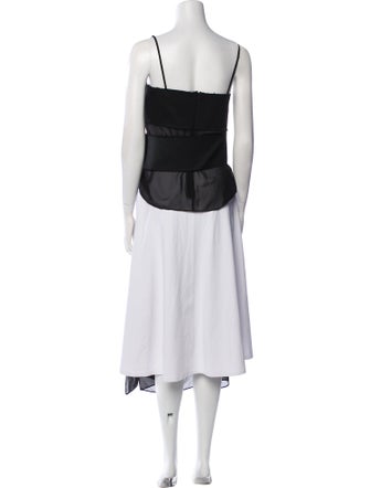 Proenza Schouler Square Neckline Sleeveless Tunic