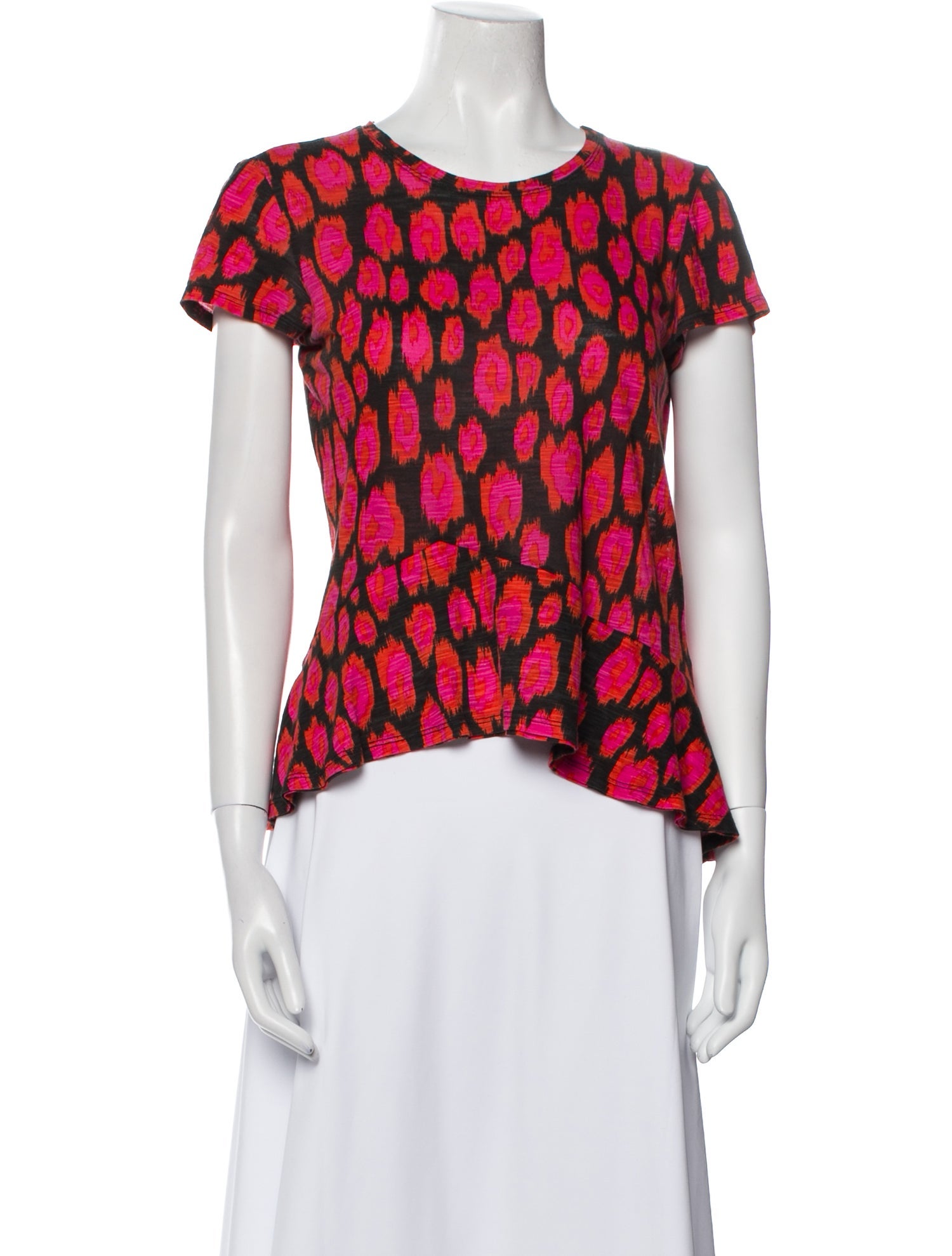 Proenza Schouler Printed Crew Neck T-Shirt