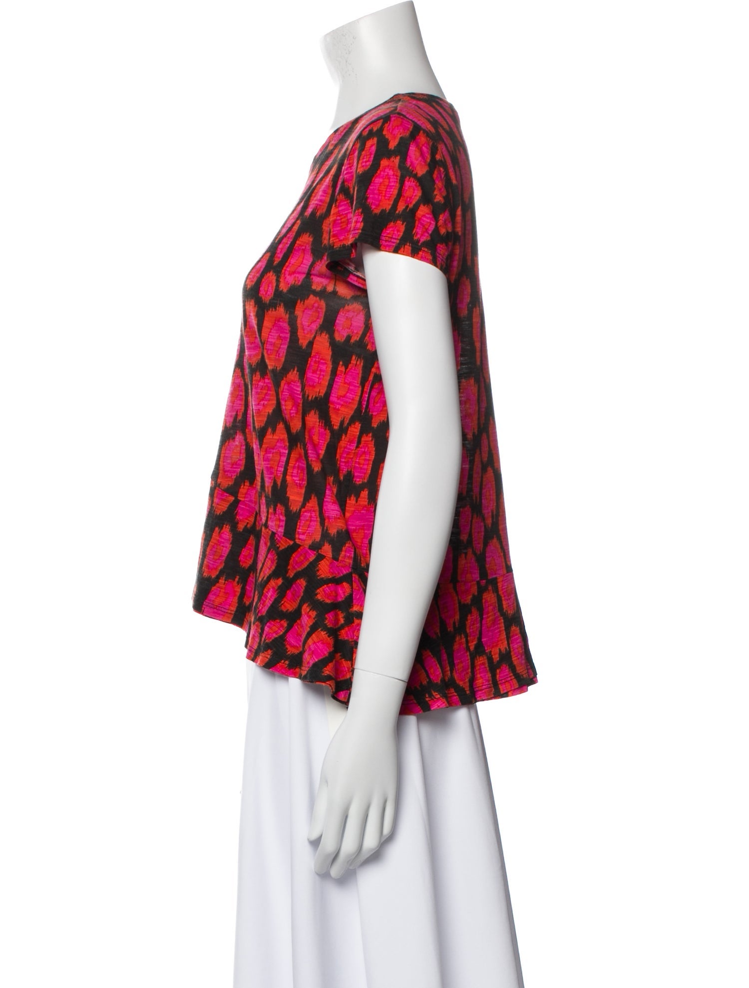 Proenza Schouler Printed Crew Neck T-Shirt