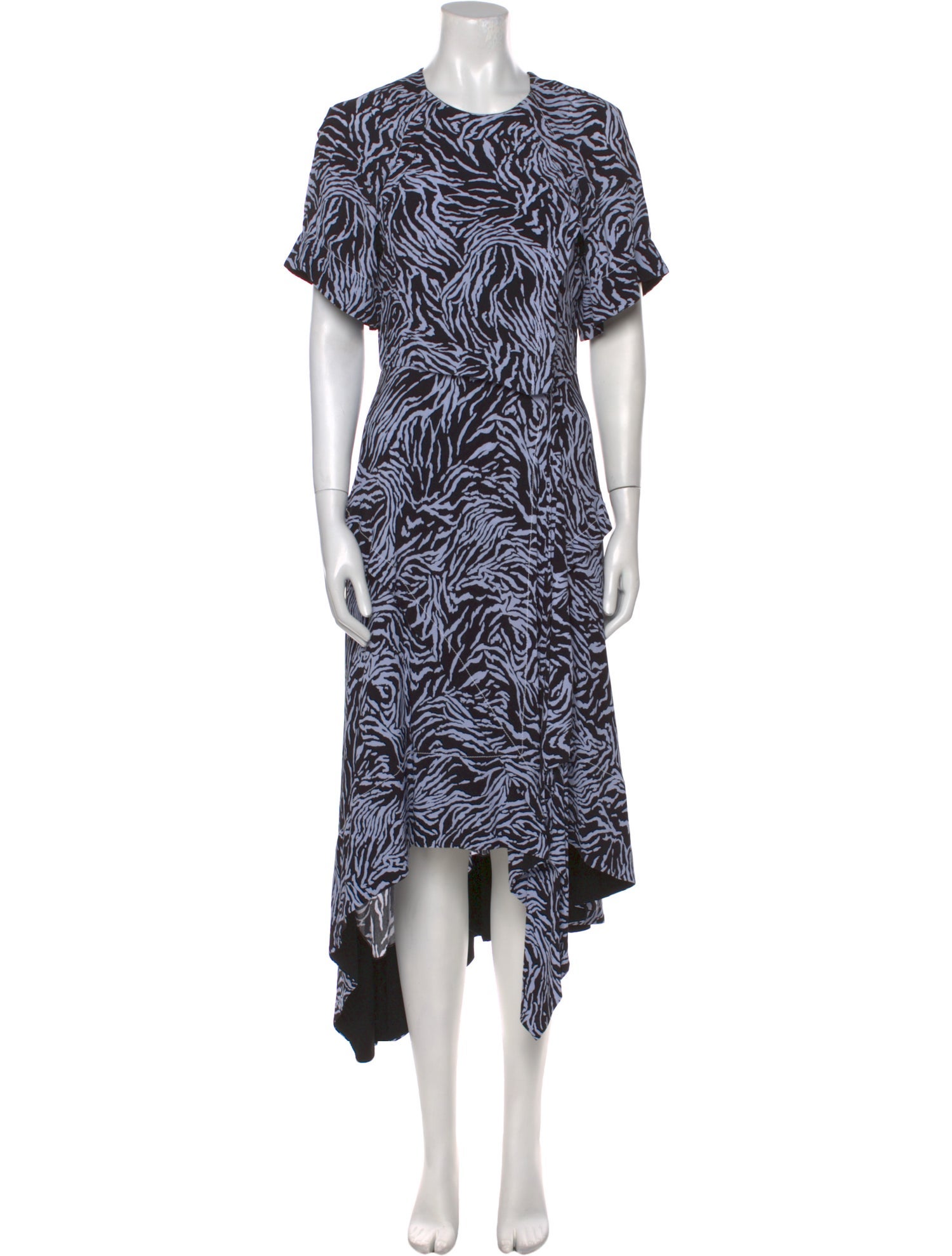 Proenza Schouler Printed Long Dress