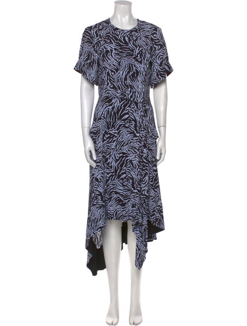 Proenza Schouler Printed Long Dress