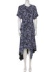 Proenza Schouler Printed Long Dress