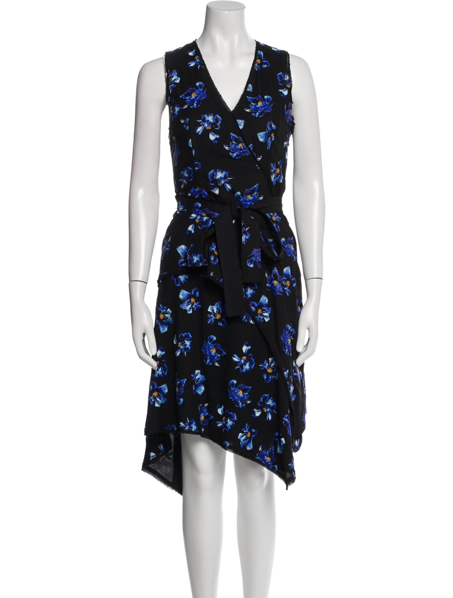 Proenza Schouler Floral Print Long Dress