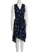 Proenza Schouler Floral Print Long Dress